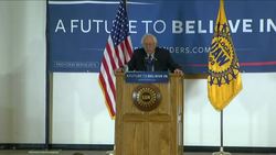 Sanders Slams Wisc. Gov. Scott Walker on Unions News Clip