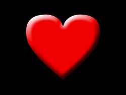 Beating red heart (HD 1080i) Stock Footage