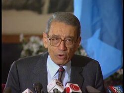 China - Boutros-Ghali Adresses News Conference News Clip
