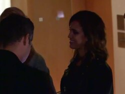 Jessica Alba & Cash Warren greet Rachel Zoe & Rodger Berman at the Mondrian Hotel in Los Angeles - Celebrity Sightings in Los Angeles Stock Footage