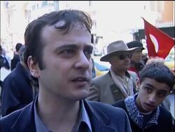 Demonstrators march against Obama's visit, security News Clip