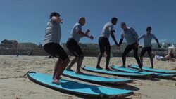 Surfing off Bondi Beach aimed at helping asylum seekers News Clip