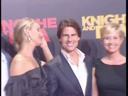 Clean: Knight And Day Premiere In Seville Stock Footage