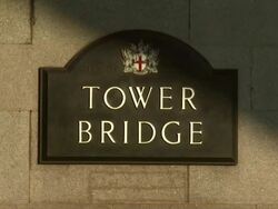 Tower Bridge Olympic London General Views Stock Footage