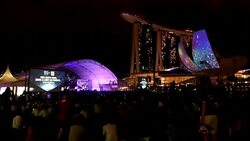 CLEAN : Singapore dims lights for the 10th Earth Hour campaign News Clip