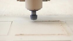 CNC Cutter Stock Footage