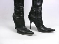 Sexy Santa Claus wearing Boots Stock Footage