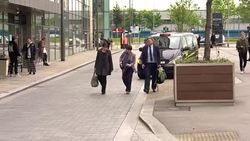 UK 2017 General Election - Leaders Debate Arrivals and departures News Clip