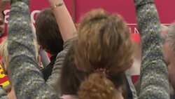 Jeremy Corbyn Campaigning in Swindon News Clip
