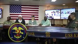 Trump visits amphibious assault ship USS Kearsarge Instructional Video