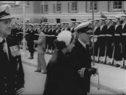 PRINCESS MARGARET AT PLYMOUTH - NO SOUND News Clip