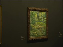 New exhibition on works of impressionist painter Claude Monet Instructional Video
