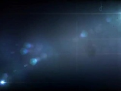 Flickering Grunge Lens Flares Overlay Loop - Blue Glow HD Stock Footage