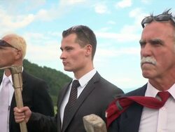 HD DOLLY: Business Battle Stock Footage