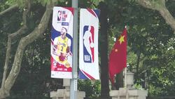 CLEAN : China state TV to suspend broadcast of NBA exhibition games News Clip