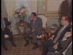 Egypt - Assad and Mubarak discuss Peace Process News Clip