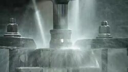 CNC Machine / Lathe Stock Footage