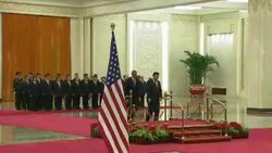 US President Barack Obama and China's President Xi Jinping meet ahead of bilateral summit News Clip