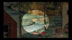 Pieter Bruegel the Elder - Children's Games Stock Footage