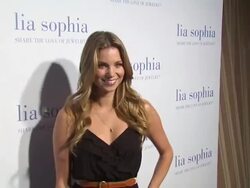 Amber Lancaster at the lia sophia previews the lanaya II collection at West Hollywood CA. (Footage by WireImage Video/GettyImages) Stock Footage