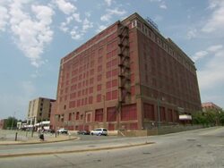 WS View of derelict building / Memphis, Tennessee, United States Stock Footage