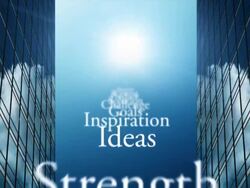 MS Shot of Motivating business words / Bergen, Hordaland, Norway Stock Footage