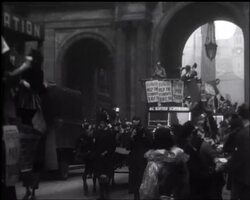 Give and take in Glasgow. News Clip