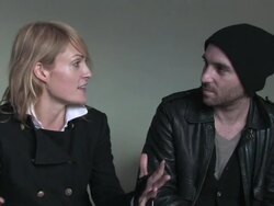Metric Interview (clip 17) Stock Footage