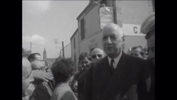 CAN 532 QUEEN ELIZABETH VSISTS COLOGNE AND DUISBURG DURING HER TOUR OF WEST GERMANY Instructional Video