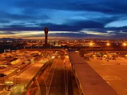 Busy Airport Stock Footage