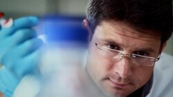 Laboratory work Stock Footage