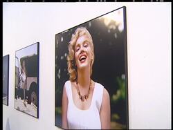 Unpublished photos of Marilyn Monroe go on display in Berlin News Clip