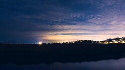 Cardiff from San Elijo Stock Footage