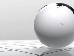 Pearl Globe HD Stock Footage