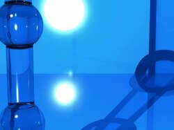 3D Abstract Crystal Shapes Animated Background Stock Footage