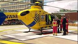 Prince William meets Air Ambulance Paramedics News Clip
