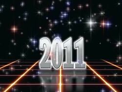 New Year - 2011 Stock Footage