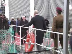Prince Charles Visits Sir Ranulph Fiennes Expedition Ship. News Clip