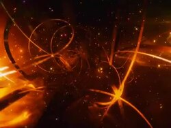 Magic galaxy Stock Footage