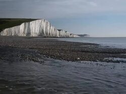 General views of South Downs Stock Footage