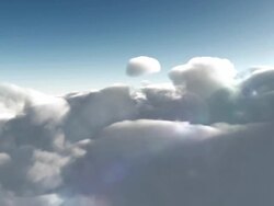 Over the clouds Stock Footage