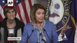 Pelosi Rebukes Trump, Talks DNC Hack News Clip