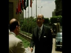 SYND 2-6-72 MAHMOUD RIAD ELECTED SECRETARY GENERAL OF ARAB LEAGUE News Clip
