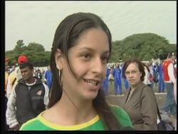 Feature on Brazilian saint canonized by pope at earlier mass News Clip