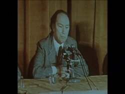 SYND 6 12 74 CANADIAN PRIME MINISTER TRUDEAU PRESS CONFERENCE News Clip