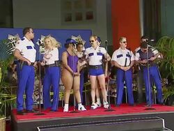 'Reno 911! Miami' Premiere Stock Footage