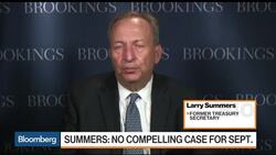 Summers: 'No Compelling Case' for September Rate Hike News Clip