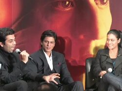 My Name Is Khan Press Conference Stock Footage