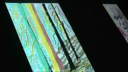 David Hockney, one of Britain's most celebrated living artists, is pioneering the art world yet again, turning his index finger into a paintbrush and his iPad into a canvas in a new exhibit in San Francisco. (Oct. 28) News Clip