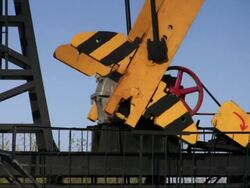 Oil rig HD1080, NTSC, PAL Stock Footage